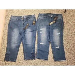 Lot Of 2 DG2 Jeans NWT size 18PW